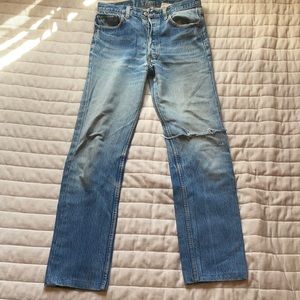 Levi’s vintage straight leg jeans
